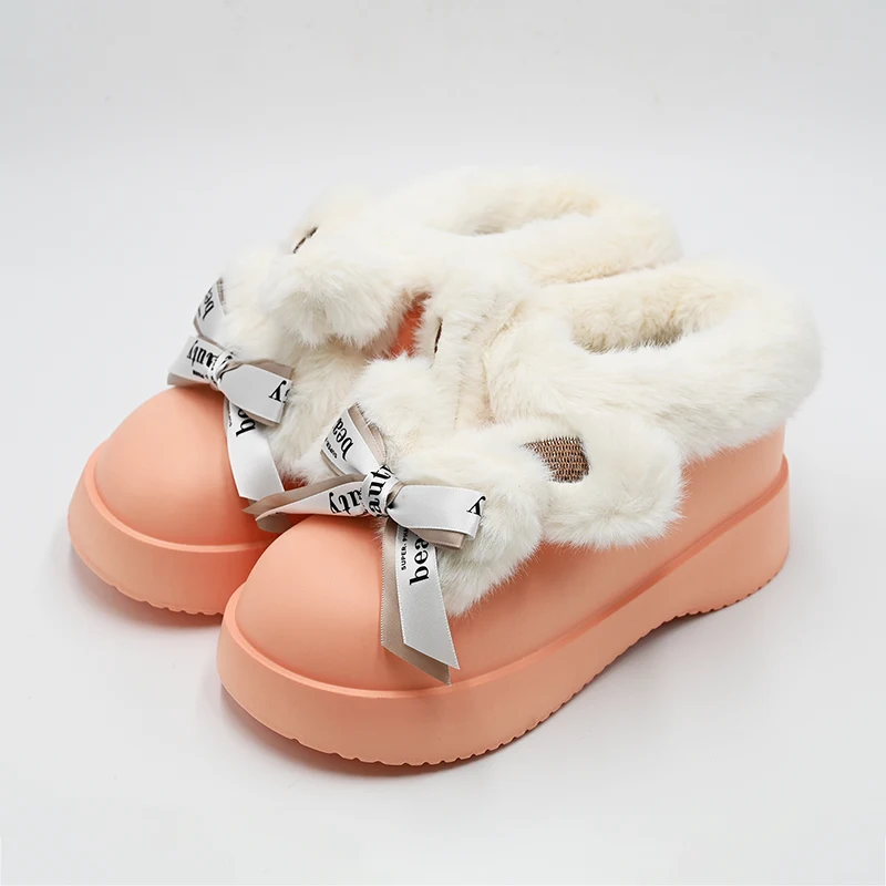 Bowknot Ear Snow topánky